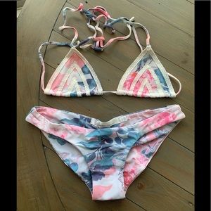 Lovers + Friends Floral Bikini